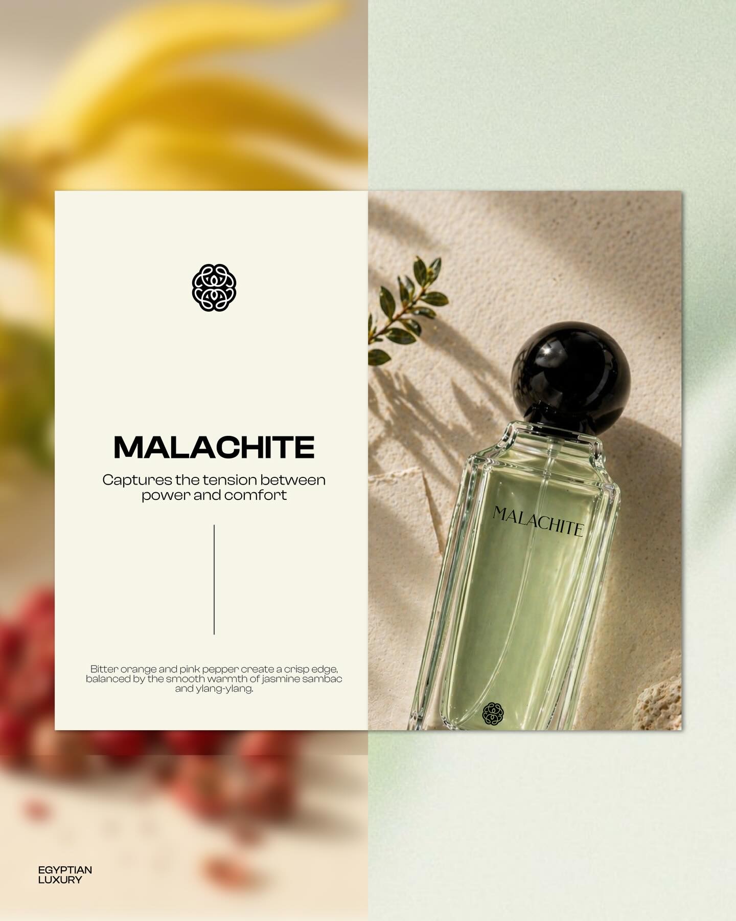 Malachite campaign flyer, power and comfort