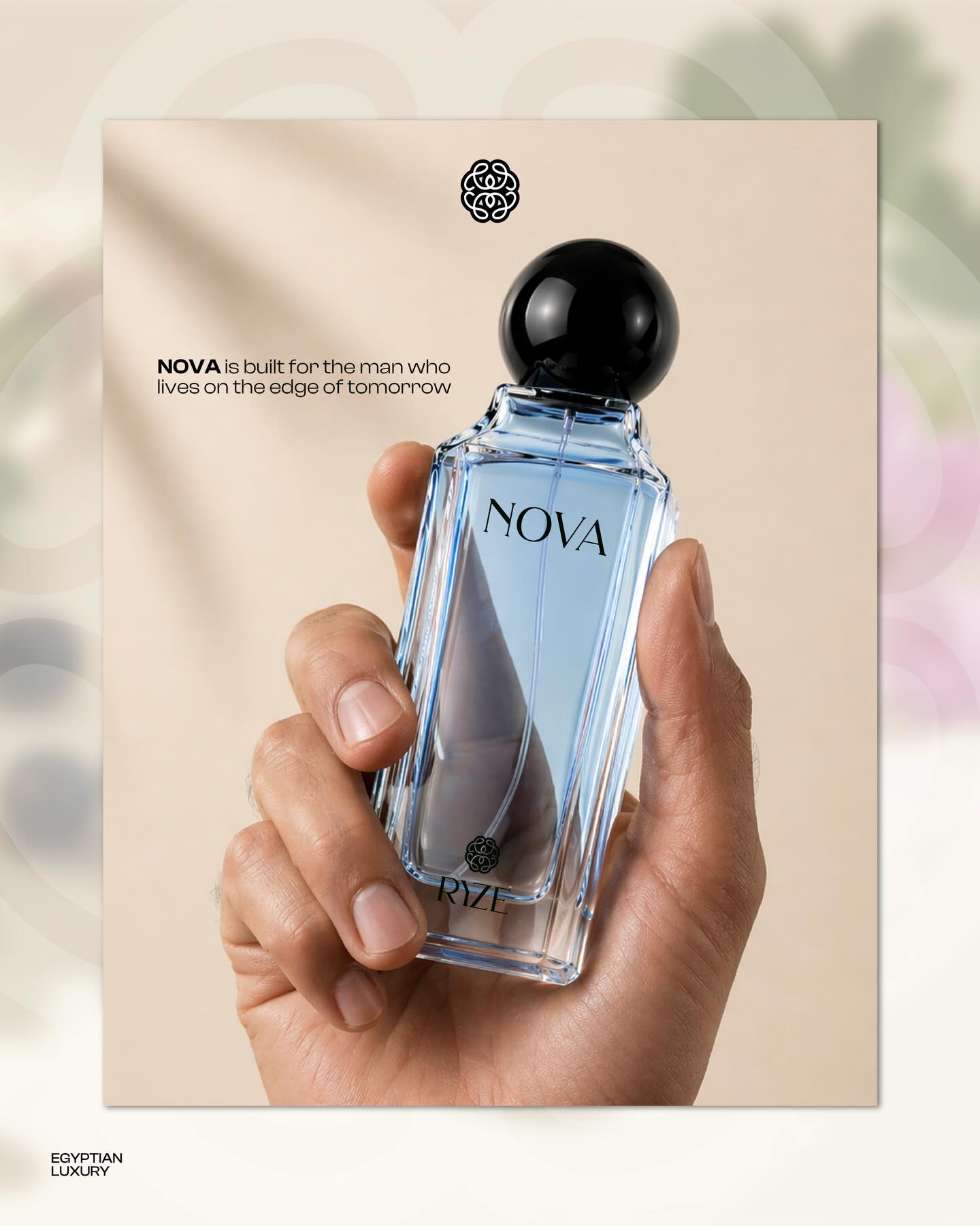 Nova campaign flyer, built for the man who lives on the edge of tomorrow