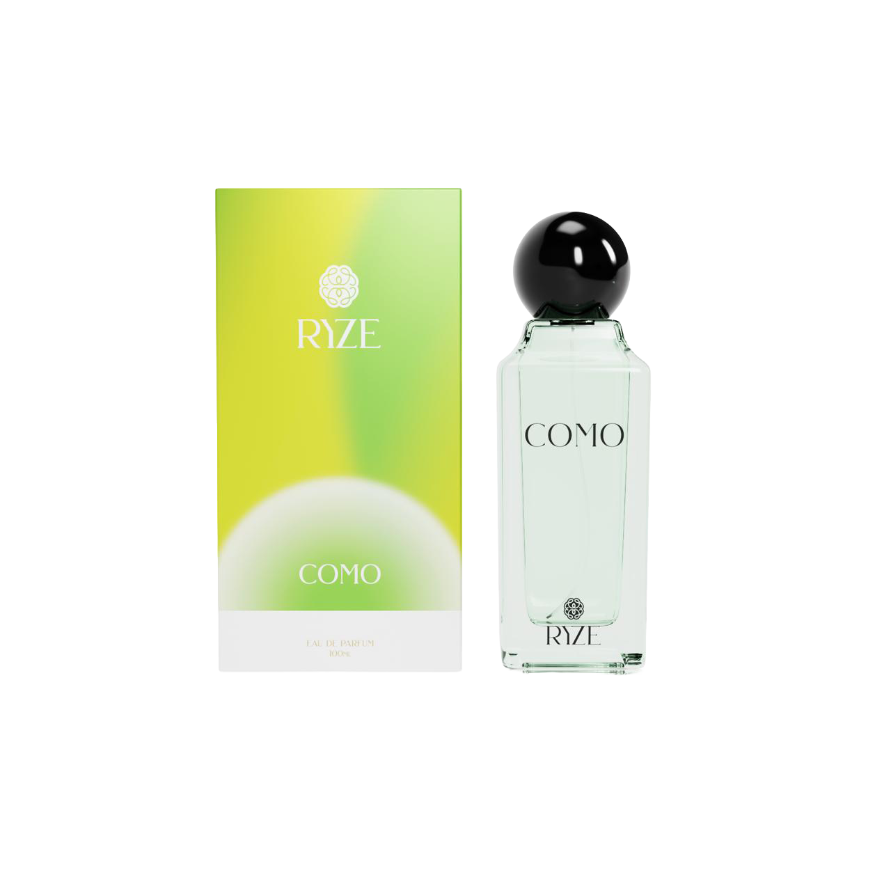 COMO fragrance bottle