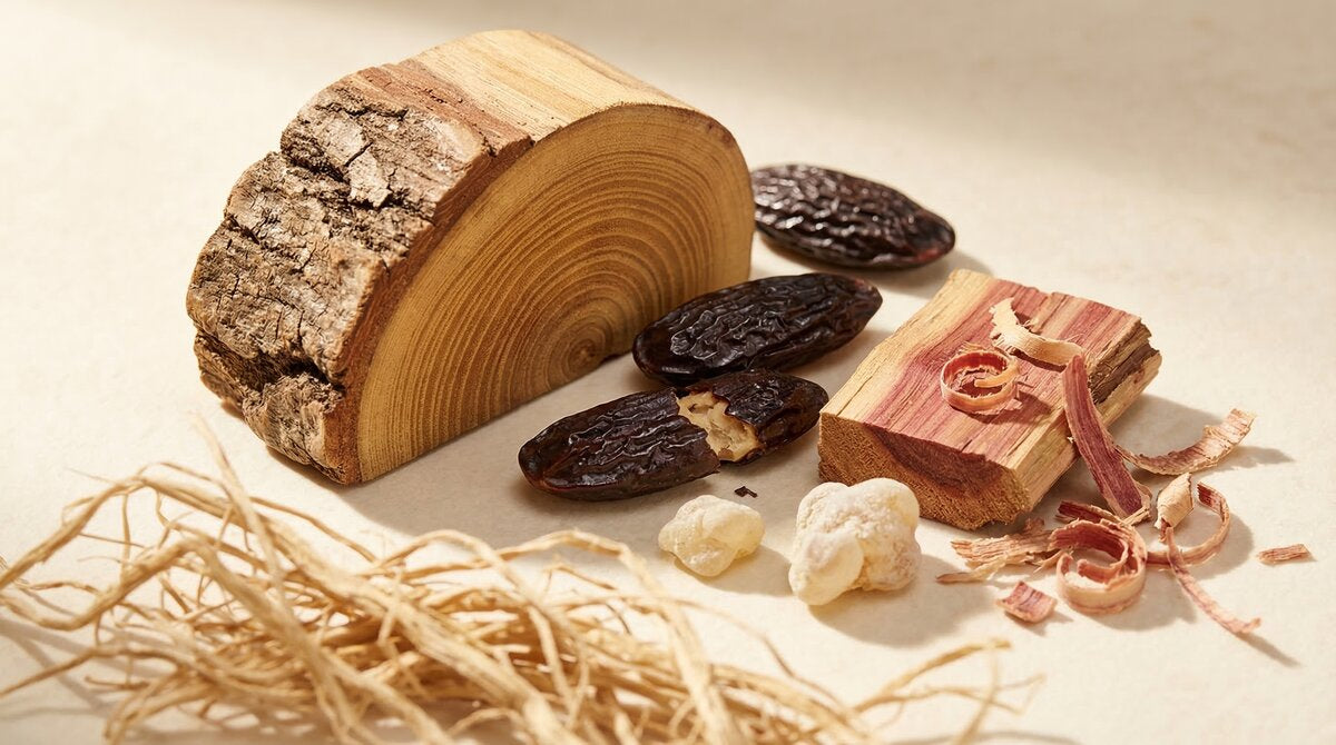 Base notes: Amberwood, Tonka Bean, Cedar, Vetiver, Olibanum