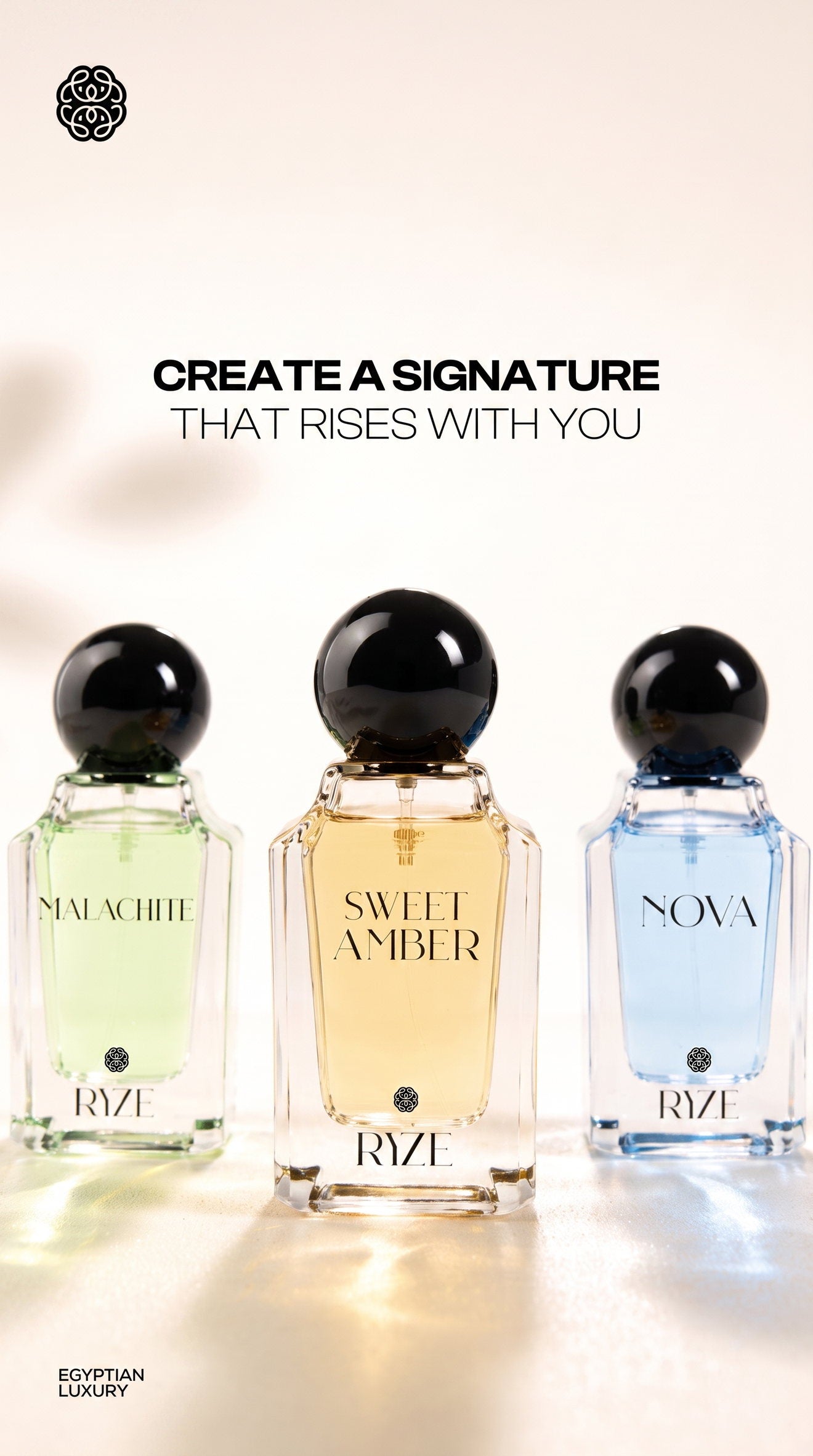 Create a signature that rises with you